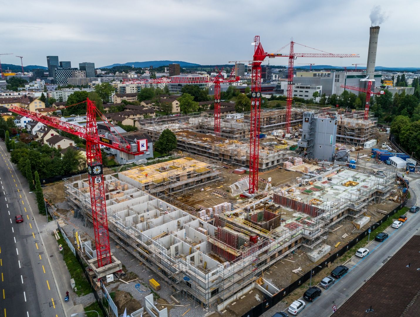 ASIG Wohnen: Am Glattbogen: Stockwerk um Stockwerk entsteht